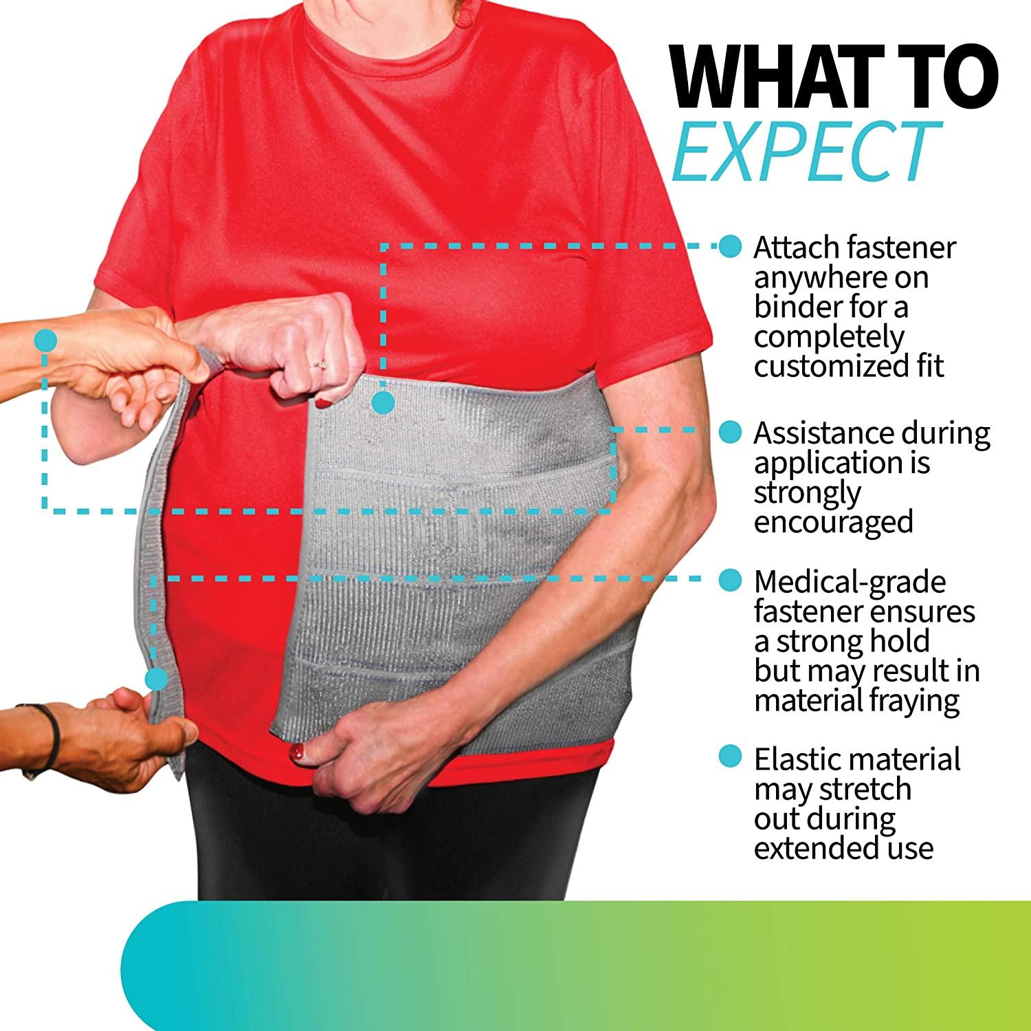 Abdominal Stomach Post Binder Tummy Reduction Waist Support Belt
