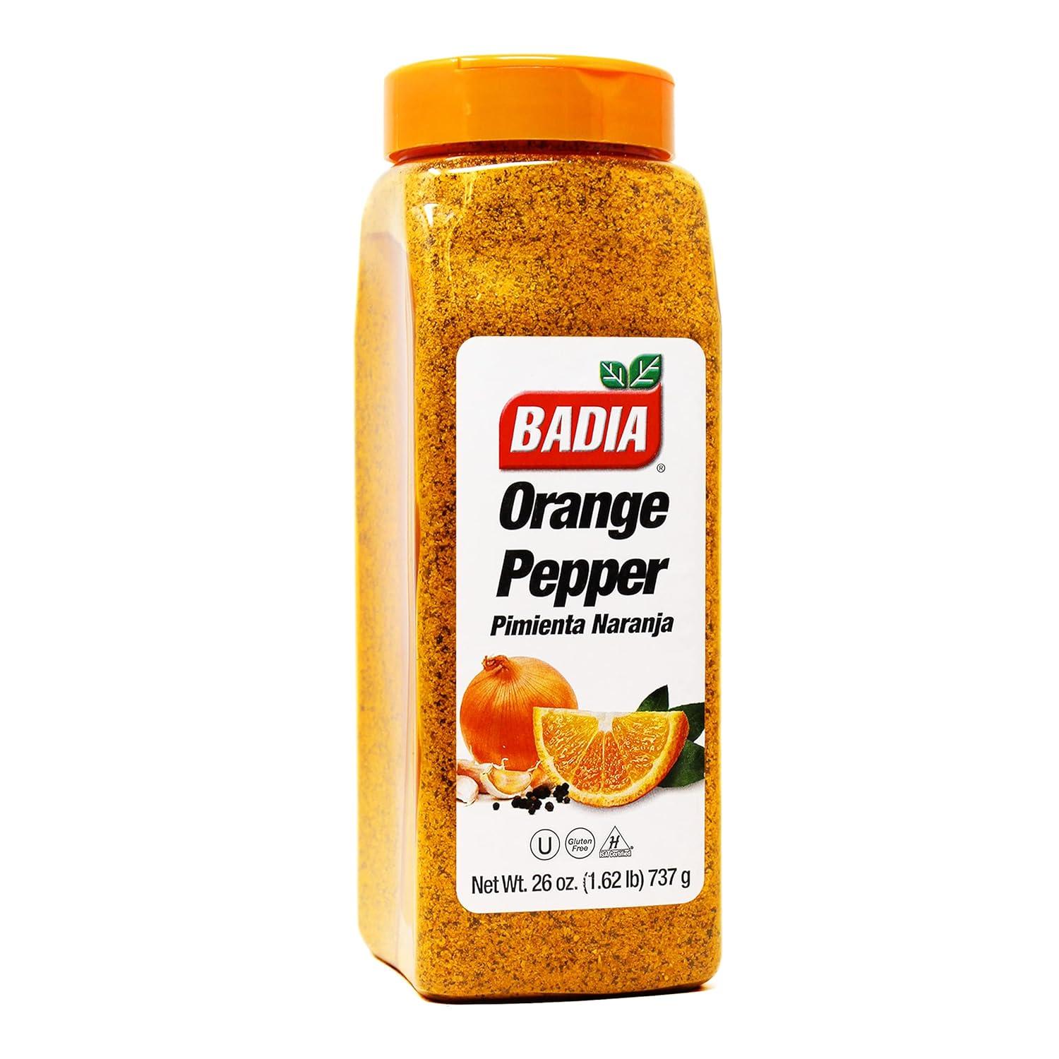 Badia Orange Pepper Seasoning, 26 Ounce (Pack of 4)