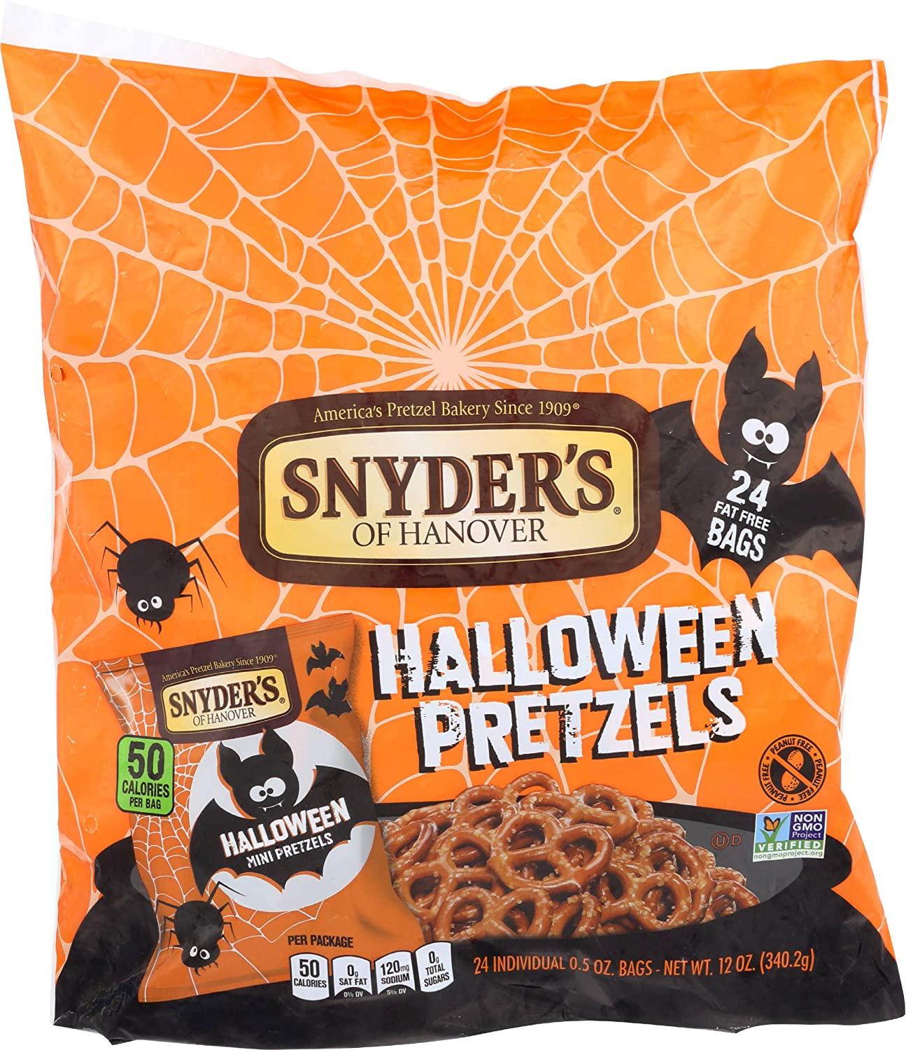 Snyder's of Hanover Mini Pretzels, Halloween TrickorTreat Snack Sack