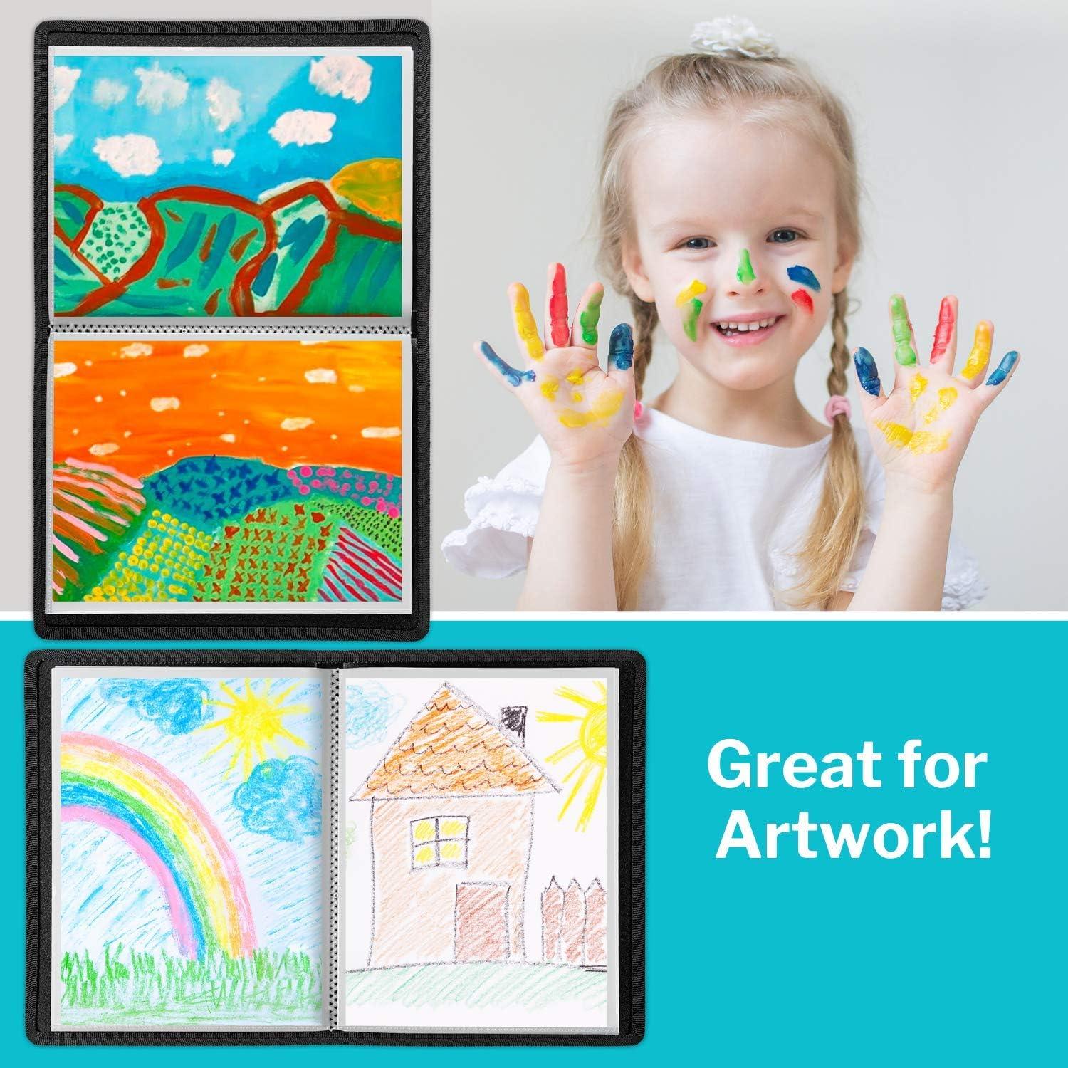 50-Piece Portfolio Art Set Xonex 'kids art set' creative artistic kids