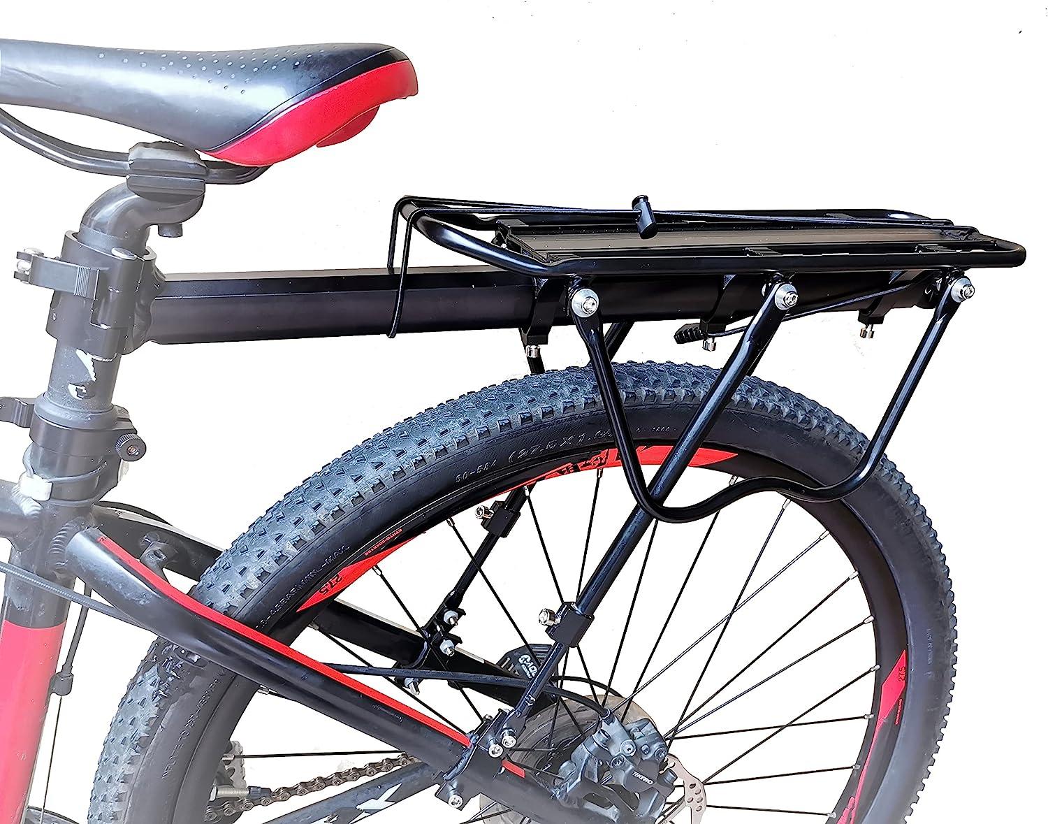 Bicicleta ajustable Rear Cargo Rack Equipment Stand Footstock