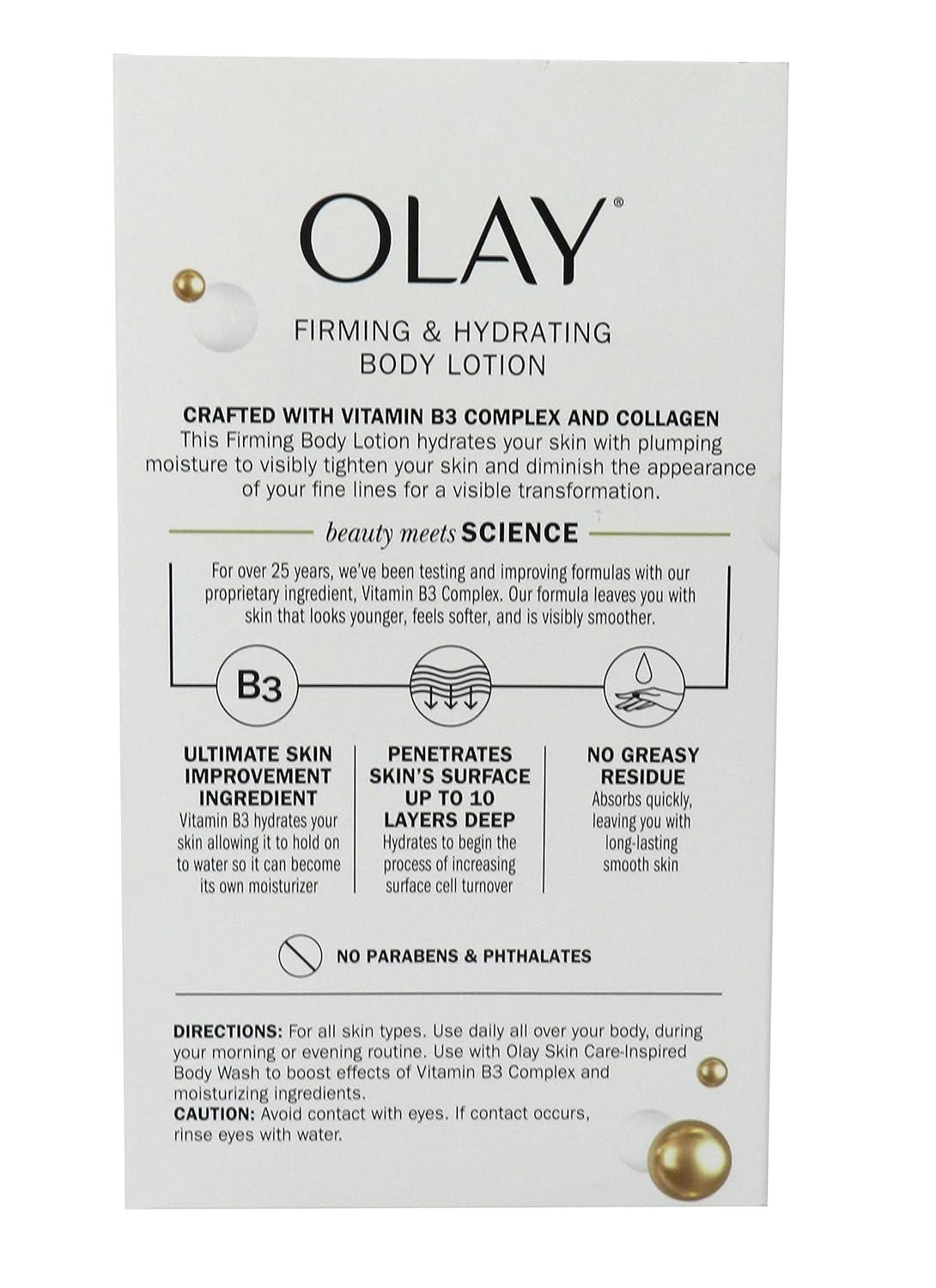 Olay Collagen B3 Firming And Hydrating Body Lotion 2pk Olay Body Lotion Collagen Pack Of 2