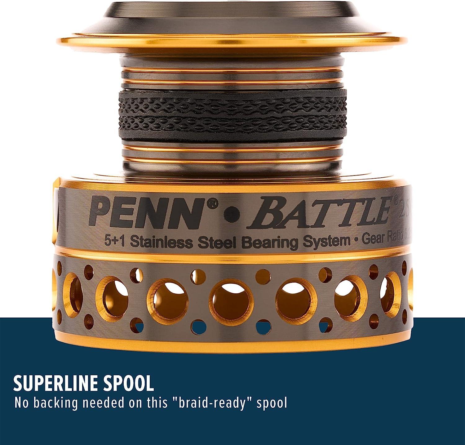Penn Battle II Spinning Reel, 3000, Spinning Reels -  Canada