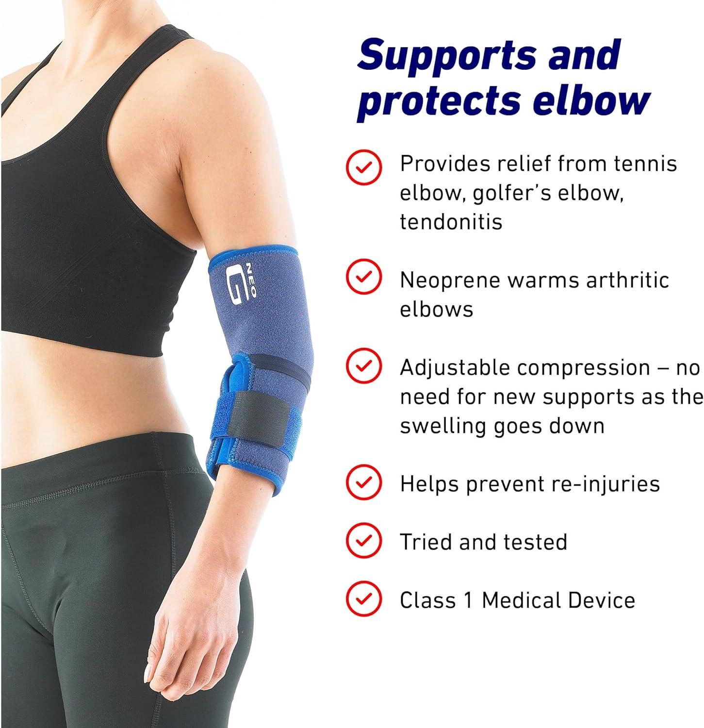 NEO G Thigh & Hamstring Support - Medical Grade Quality HELPS quadriceps  and hamstring strains, sprains, pain muscle overuse, rehabilitation -  Everyday or sporting injuries - ONE SIZE Unisex Brace : 