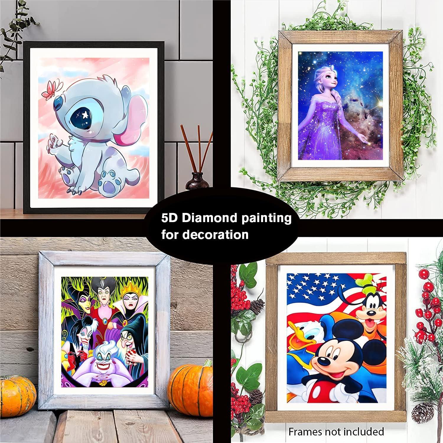  DIY Diamond Painting Kits for Adults, 5D Diamond Art Kit Full  Drill Round for Crafts Wall Decor (12 X 16) : Arts, Crafts & Sewing