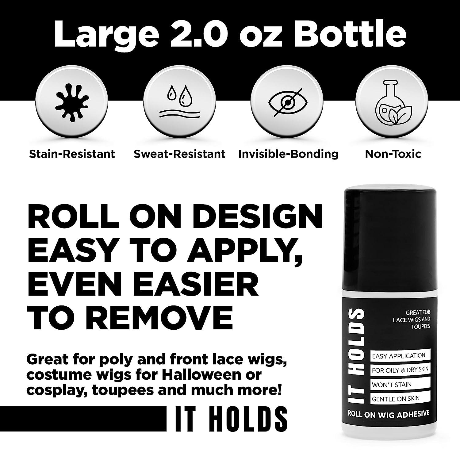 Compression Premium Roll On Body Adhesive for Skin, Body Glue for