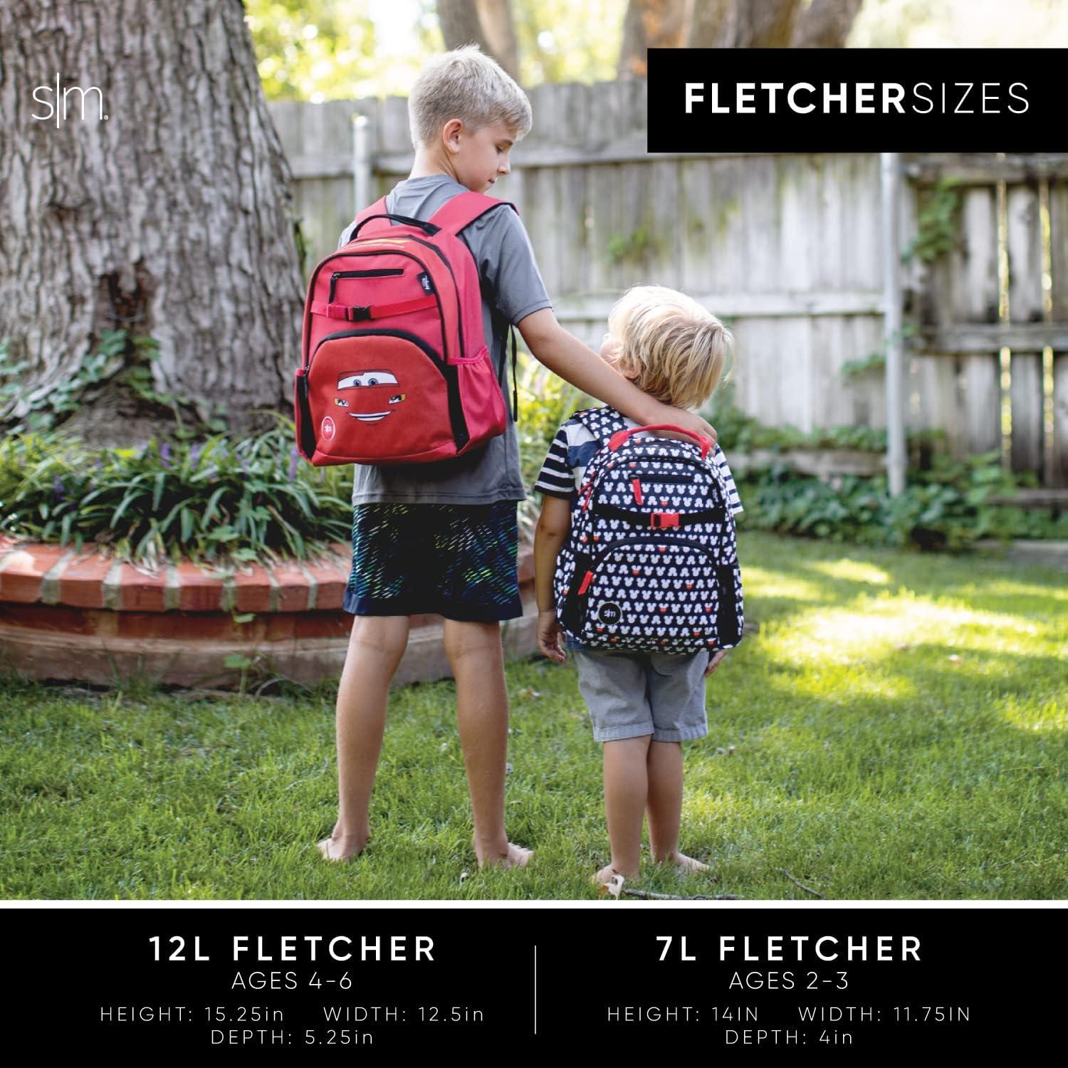 Simple Modern Marvel Toddler Backpack for School Boys | Kindergarten  Elementary Kids Backpack | Fletcher Collection | Kids - Medium (15 tall) 