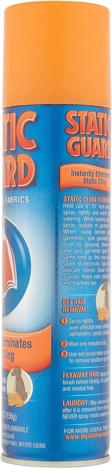 3 X Original Static Guard Spray 5.5oz Each Can Safe For All Fabrics
