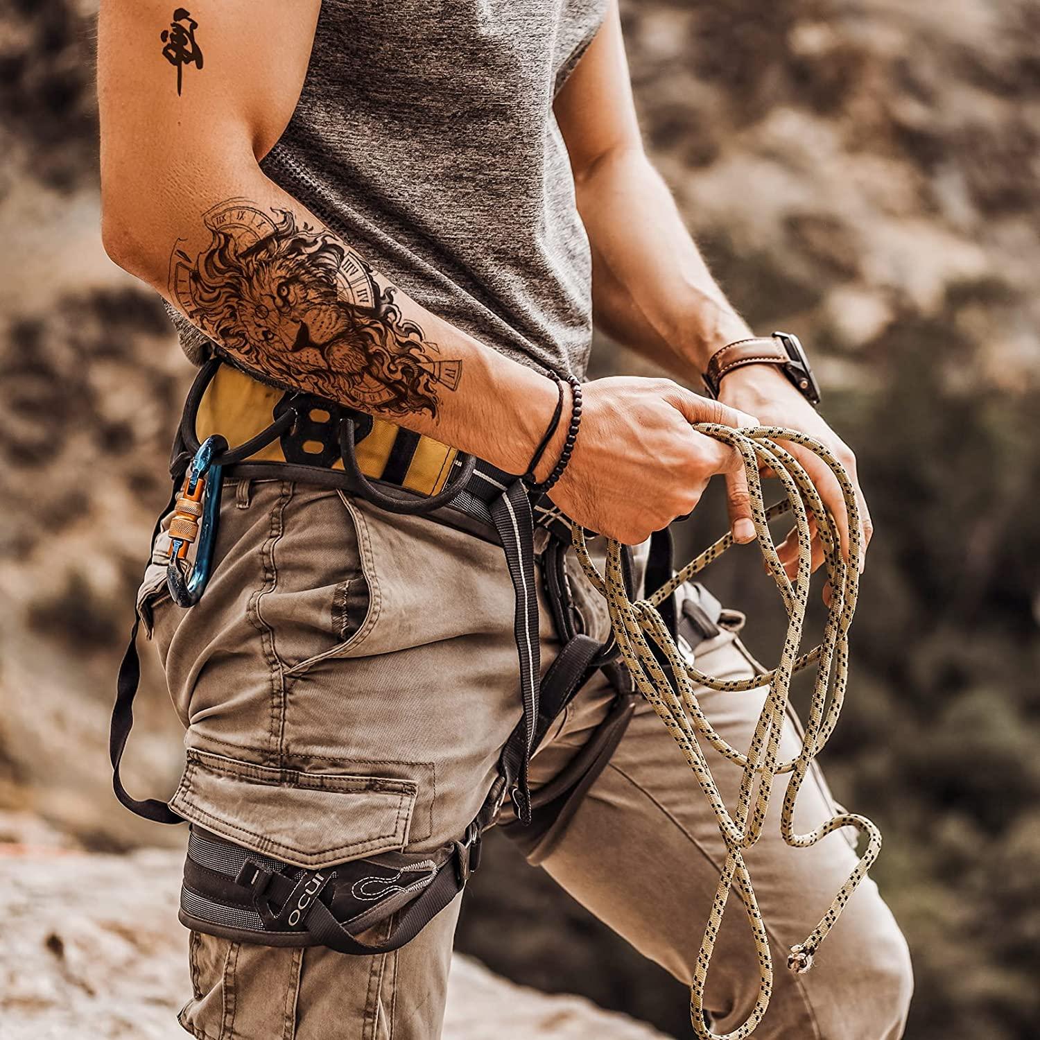Climbing tattoos, meanings for those who climb rocks | Tatuantes