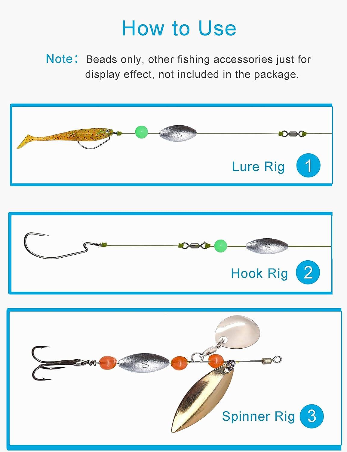 Fishing Beads 5mm Floating Assortment(1000pcs/box) For Fishing