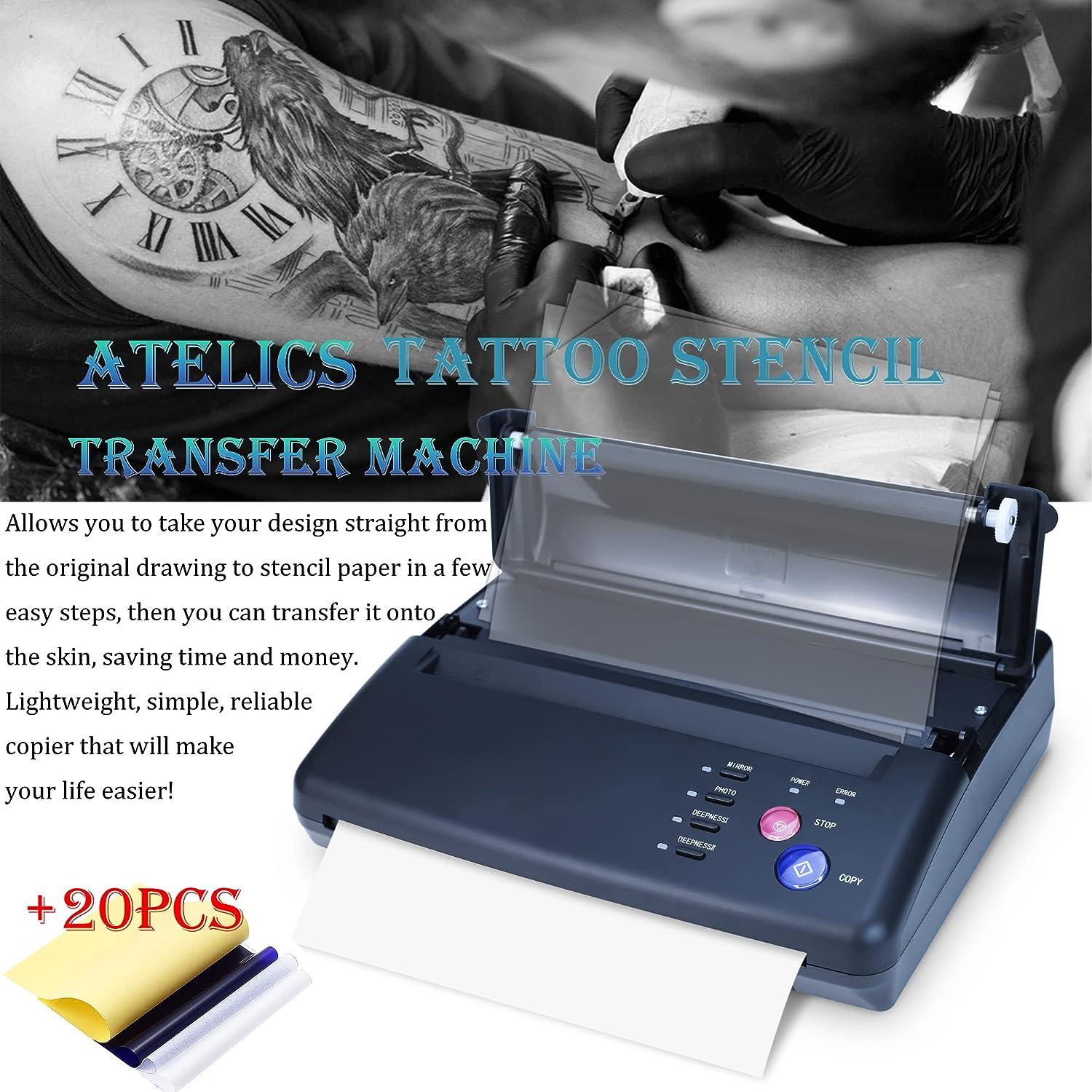 Other Permanent Makeup Supply 4oz Tattoo Stencil Printer Ink Body Painting  INKJET Transfer Machine For Art 230925 From Fan04, $59.53 | DHgate.Com