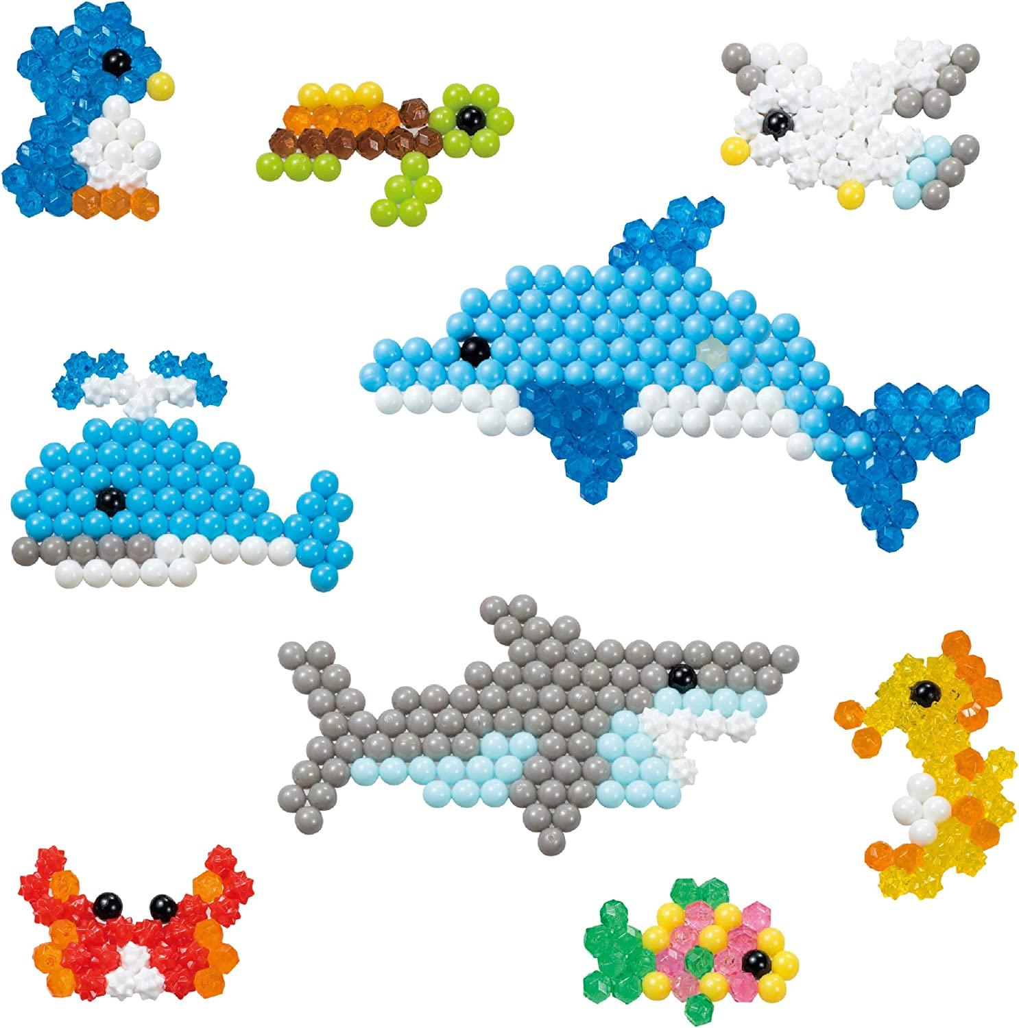 Aquabeads Arts & Crafts Pastel Fancy Theme Bead Refill with over 600 Beads  and Templates, Ages 4 and Up