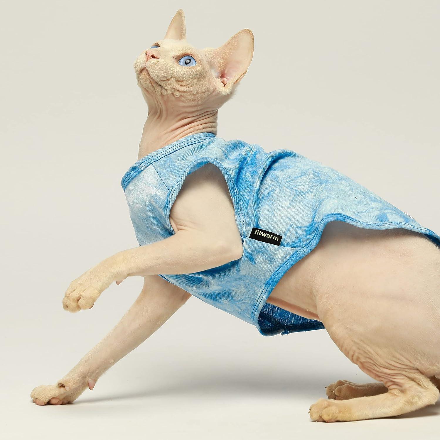 Cat cloth, Sphynx Cat cotton,Customize Cat TankTop T-shirt, Tank
