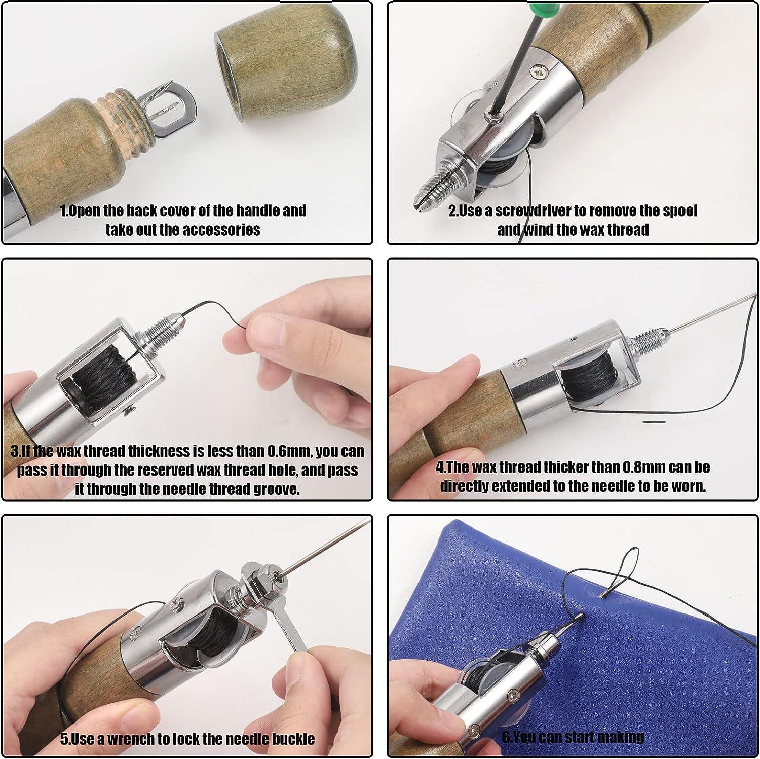 Needle Tool Kit for Leather Sail & Canvas Stiching Speedy Stitcher