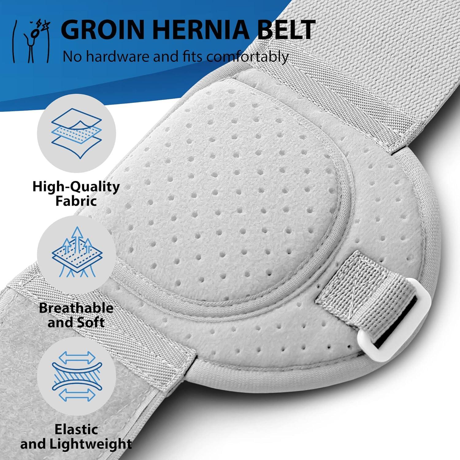 ORTONYX Inguinal Groin Hernia Belt for Men and Women with