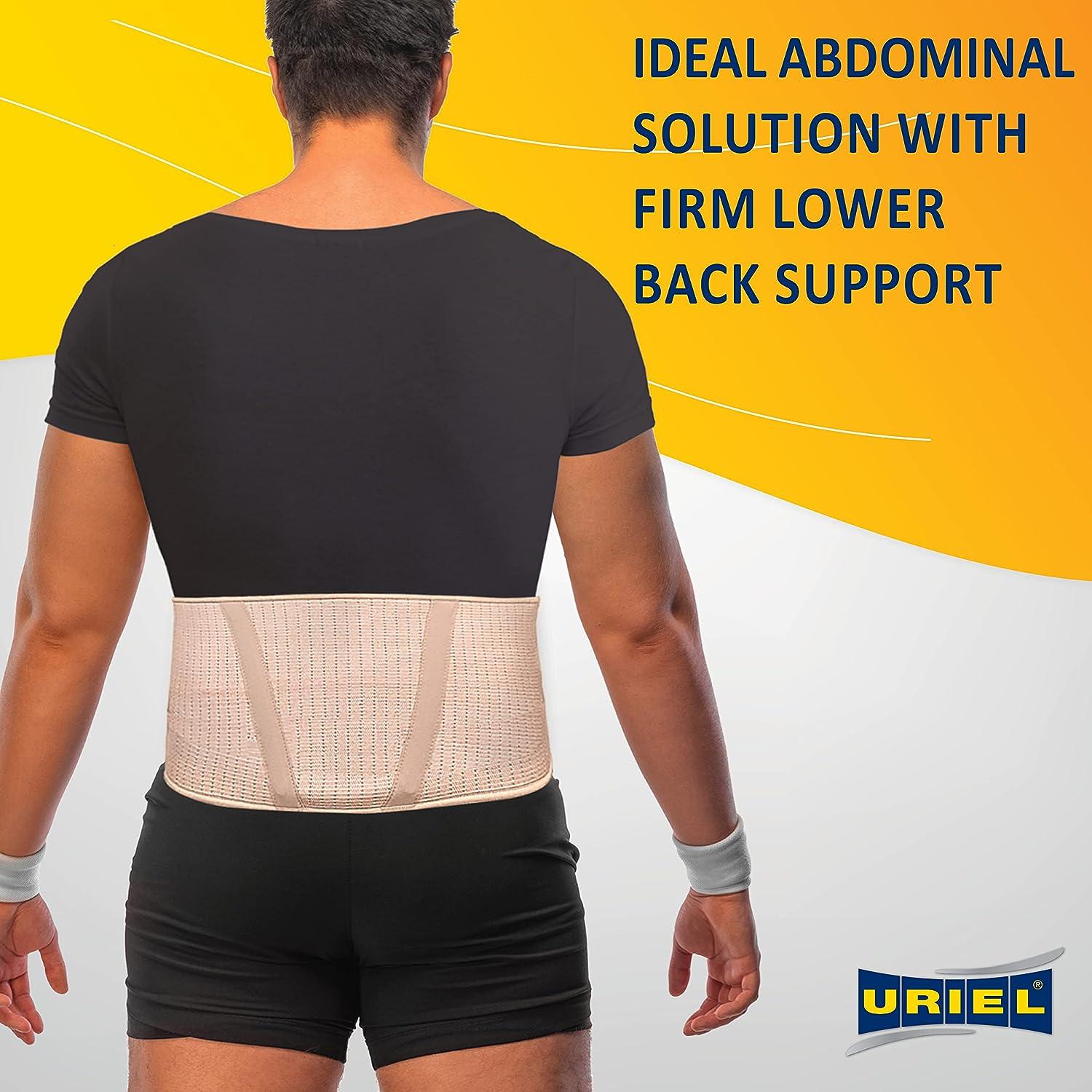 Uriel Abdominal Belt for Hanging Belly, Weak Abdominal and Lower Back  Muscles (XL) : : Clothing, Shoes & Accessories