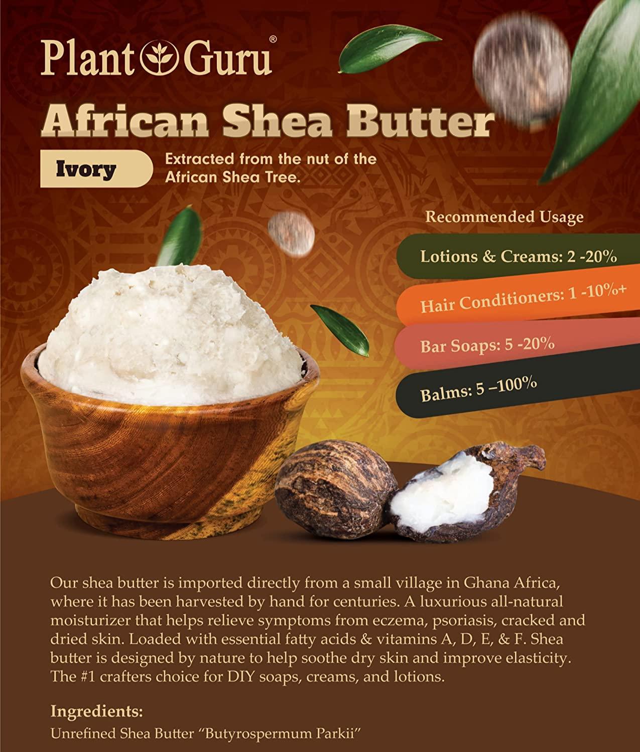 Raw African Shea Butter • Bulk Raw