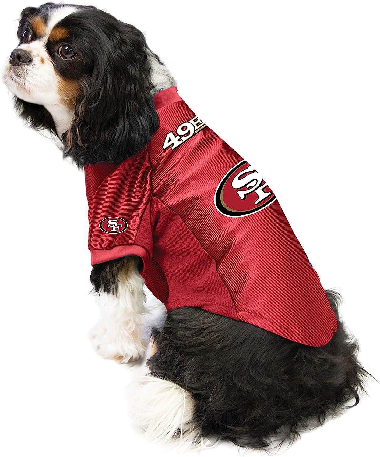  Pets First NFL San Francisco 49ers Jersey, Small : Sports &  Outdoors