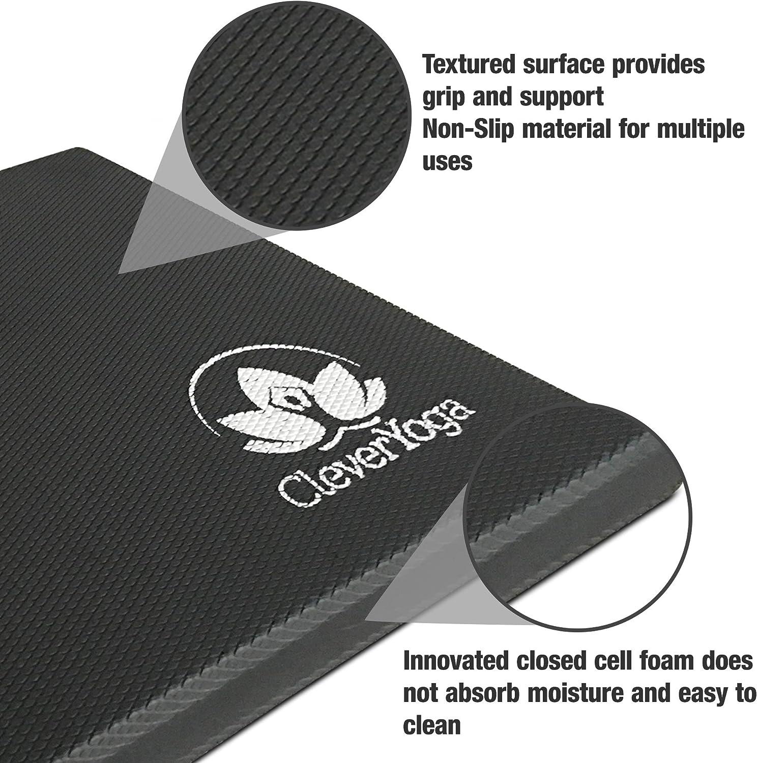 Clever Yoga Balance Pad for Exercise and Physical Therapy, Non-Slip Foam  Pad for Fitness,Yoga, Strength and Stability Training