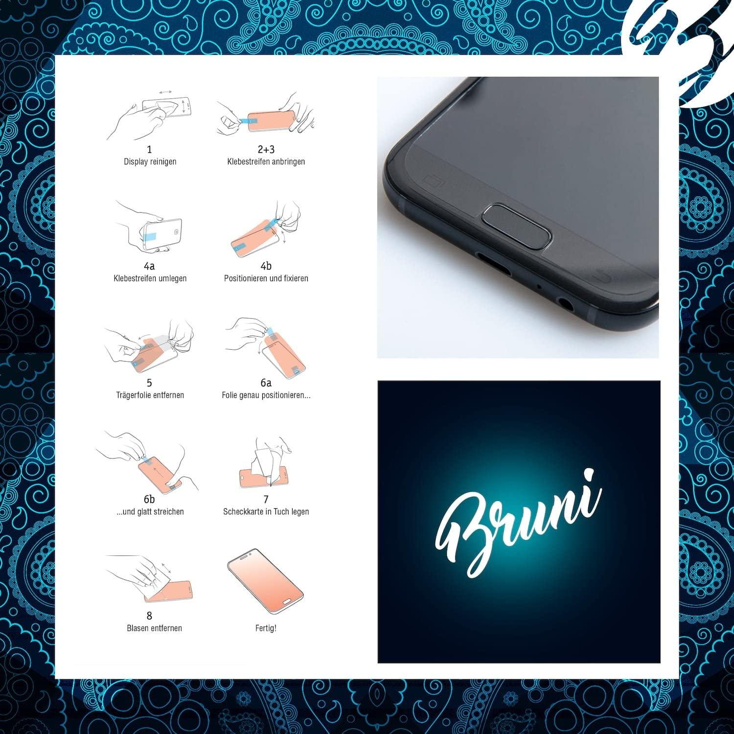 Bruni Screen Protector Suitable for Akaso V50 Pro, Protector Film Crystal  Clear Protective Film (2X)