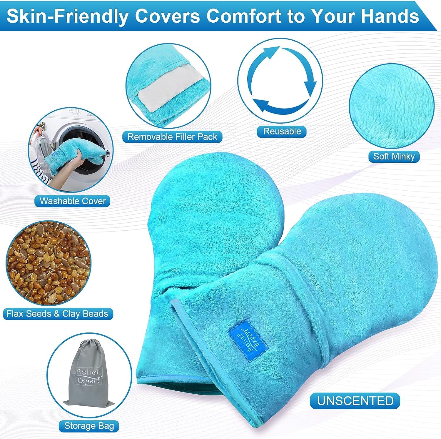 Relief Expert Microwavable Arthritis Gloves for Carpal Tunnel Pain ...
