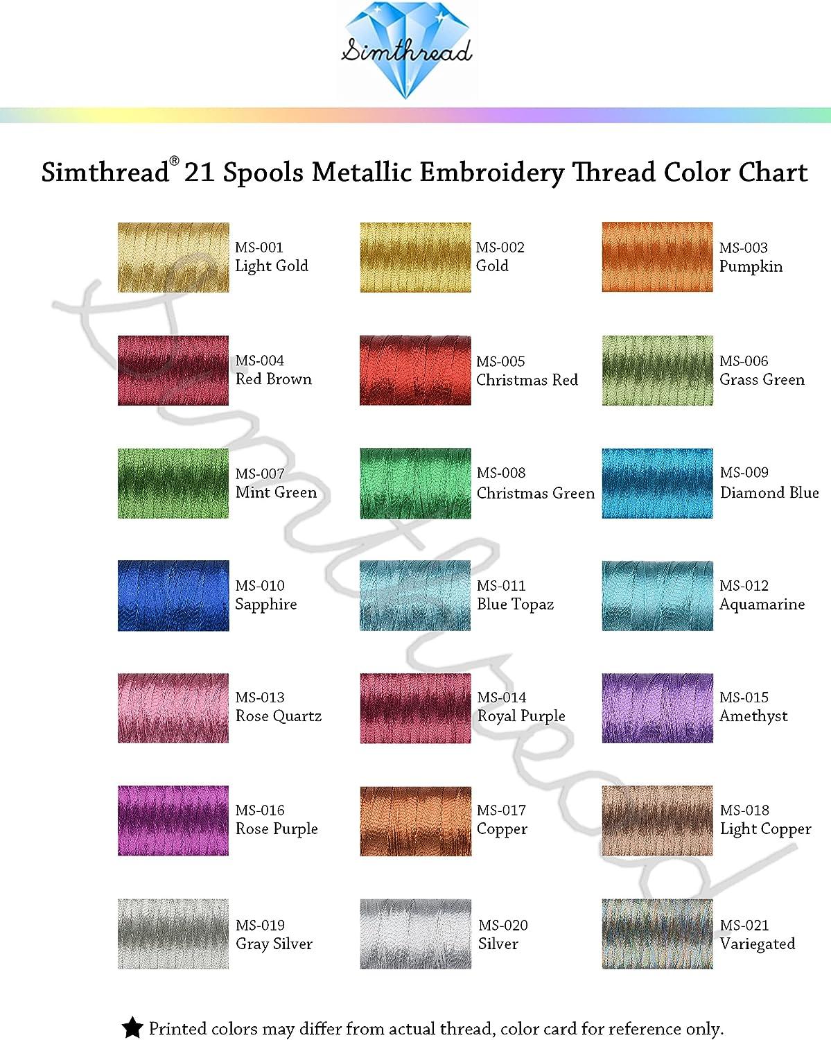 120 Madeira Colors Polyester Machine Embroidery Thread Kit 550Y(500M)  Similar to