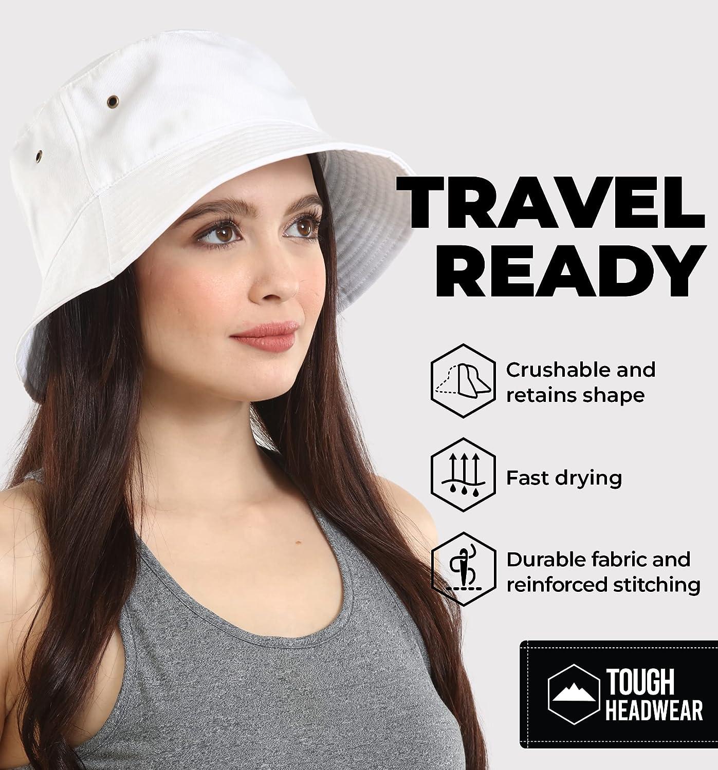 Tough Headwear Bucket Hats For Men - Fishing Hat - Mens Beach Hat - Bucket Hat For Women - Beach Hats For Women - Sun Hats