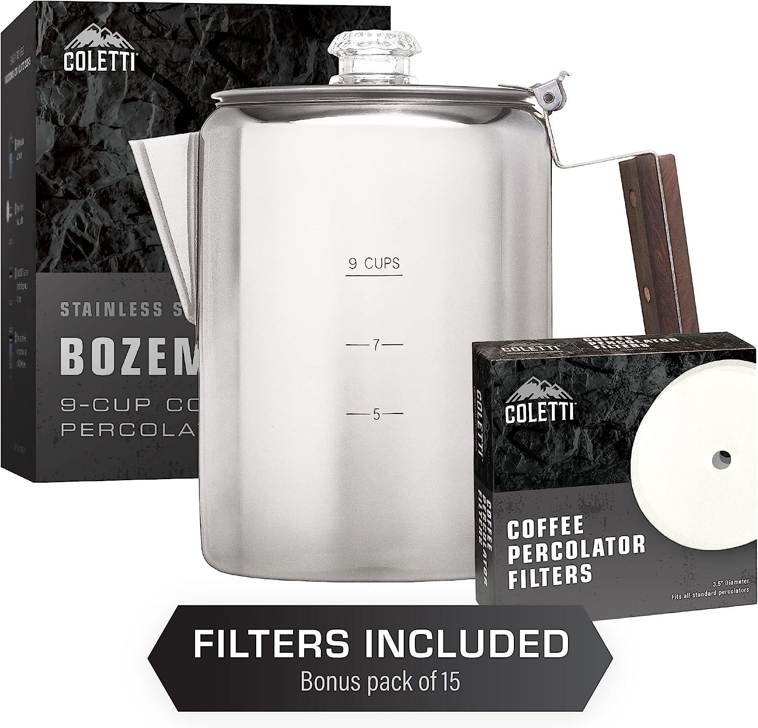 Coletti Bozeman Percolator (9-Cup) Review: I Bought & Tested It