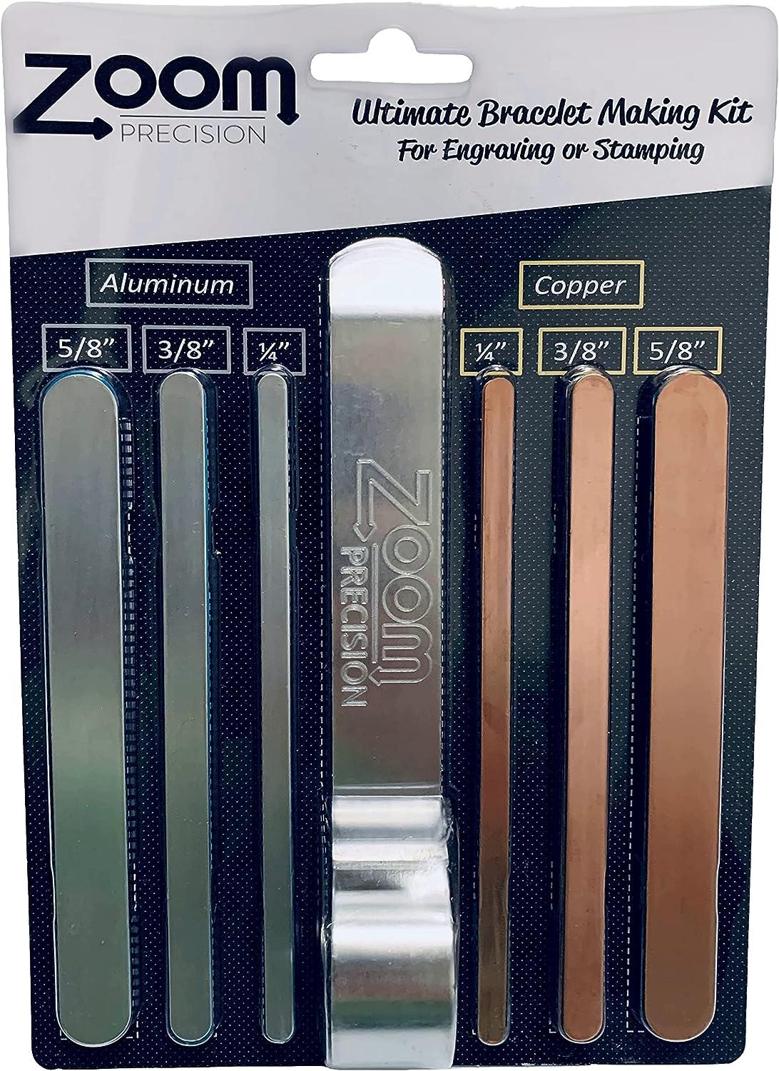 Brass Aluminum Bracelet Blanks Stamping Copper Cuff Bracelet Blanks Metal  Stamp Bracelet Blanks Stamp Bracelet Making Kit Ring Metal Strips for DIY