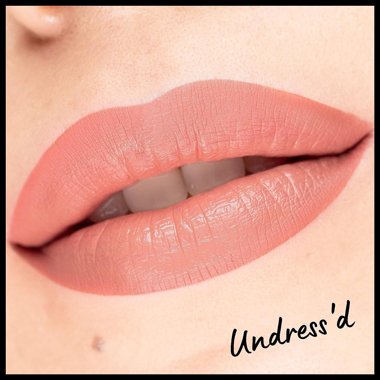 NYX PROFESSIONAL MAKEUP Lip Lingerie XXL Matte Liquid Lipstick - Undress'd  (Pink Nude)