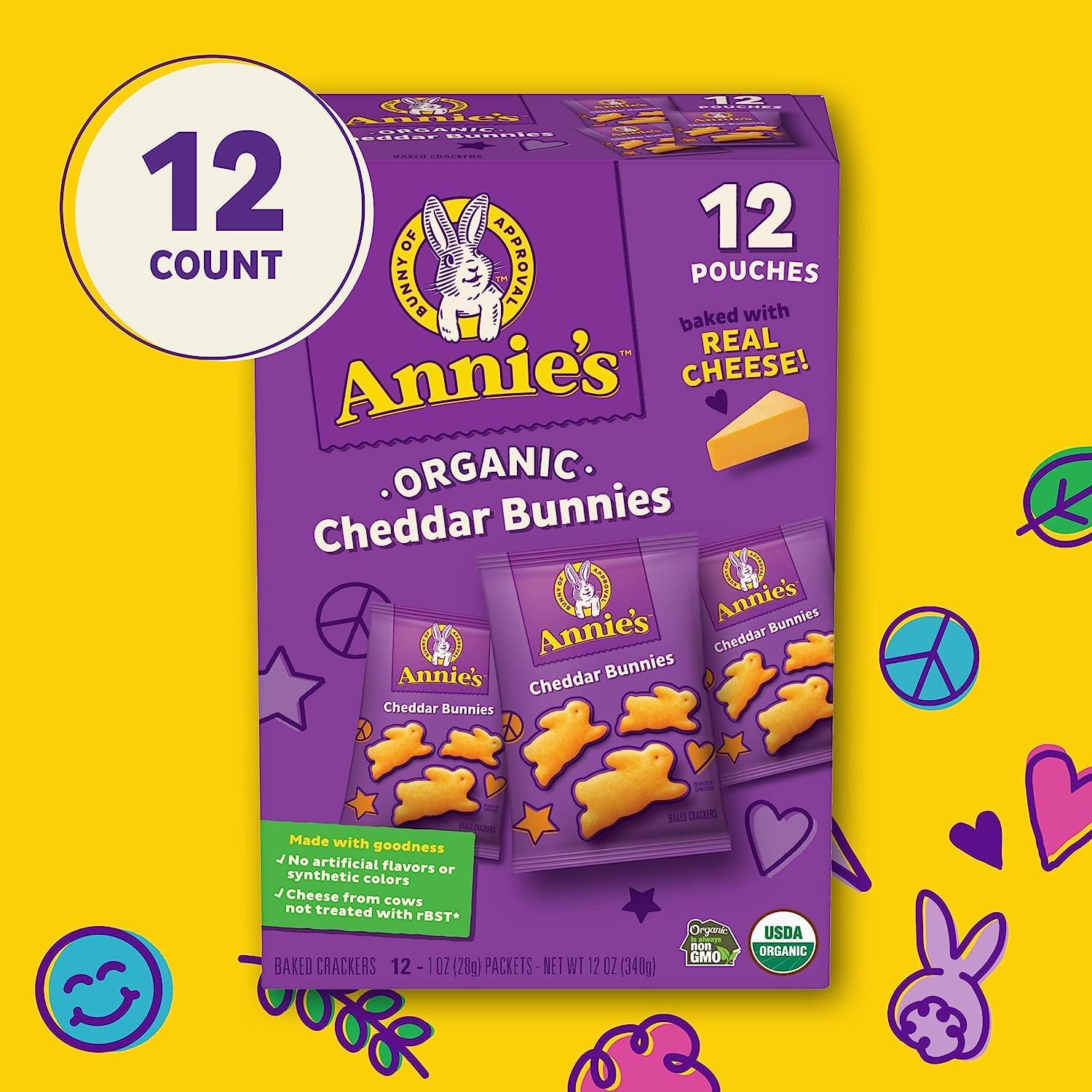 Organic Cheddar Bunnies