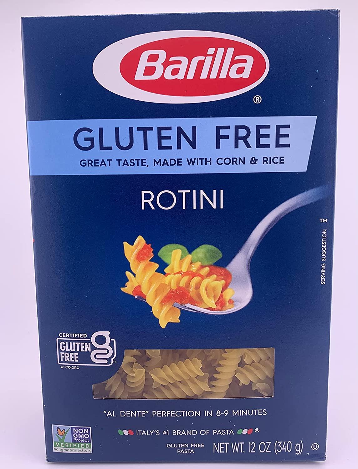 Barilla Gluten Free Pasta (3 Macaroni x Pasta Variety and Set Pasta Penne Inspired 12oz by Noodles. Pasta, Elbow Barilla Pack- Bulk Candy Rotini Includes Pasta