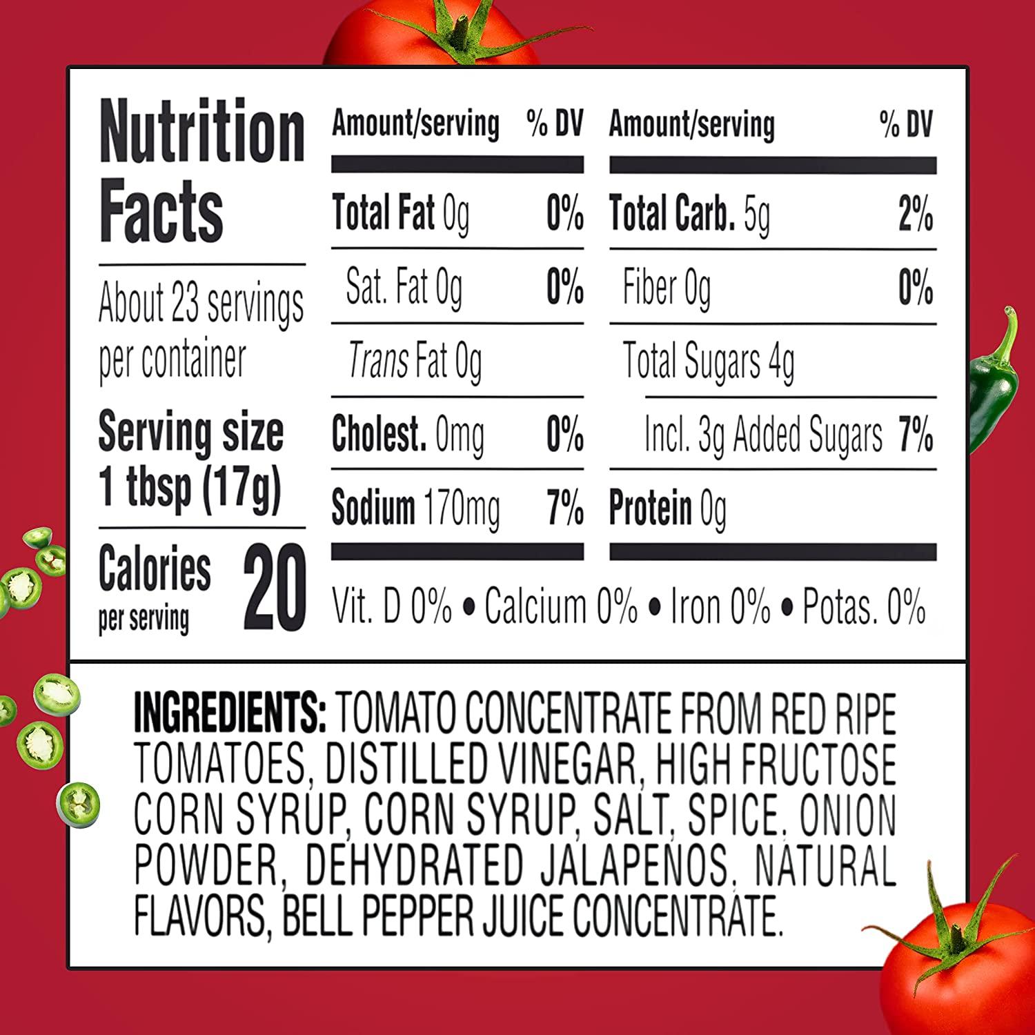 Heinz Jalapeno Tomato Ketchup - 14oz