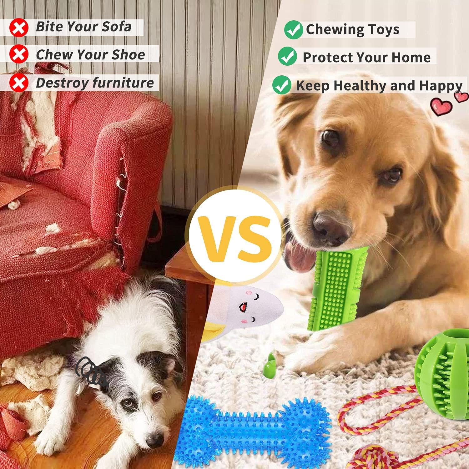 Dog Chew Toys Chewing Training Small Large Breed Dogs Treat