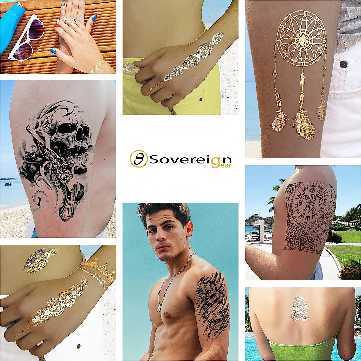 tattoos for men on arm cross