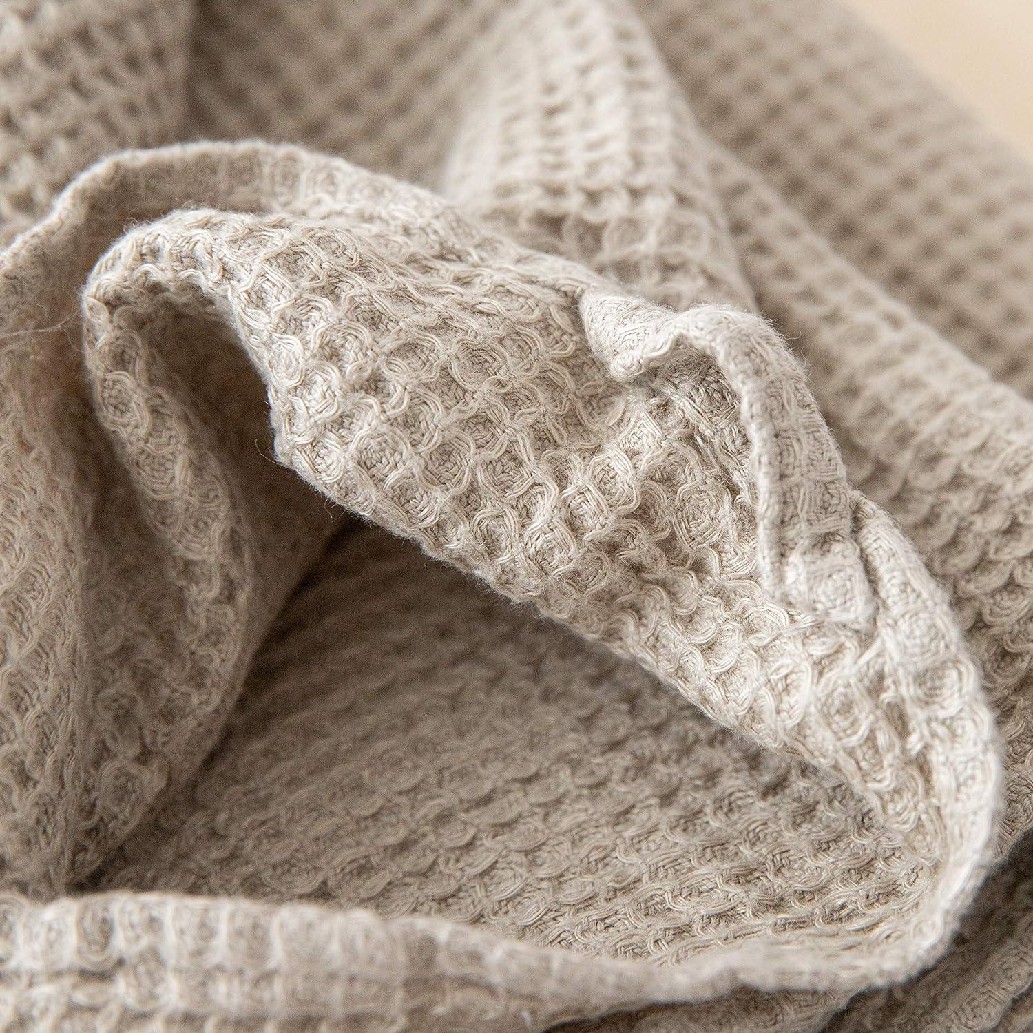 Waffle Weave Organic Cotton Blanket and Throw