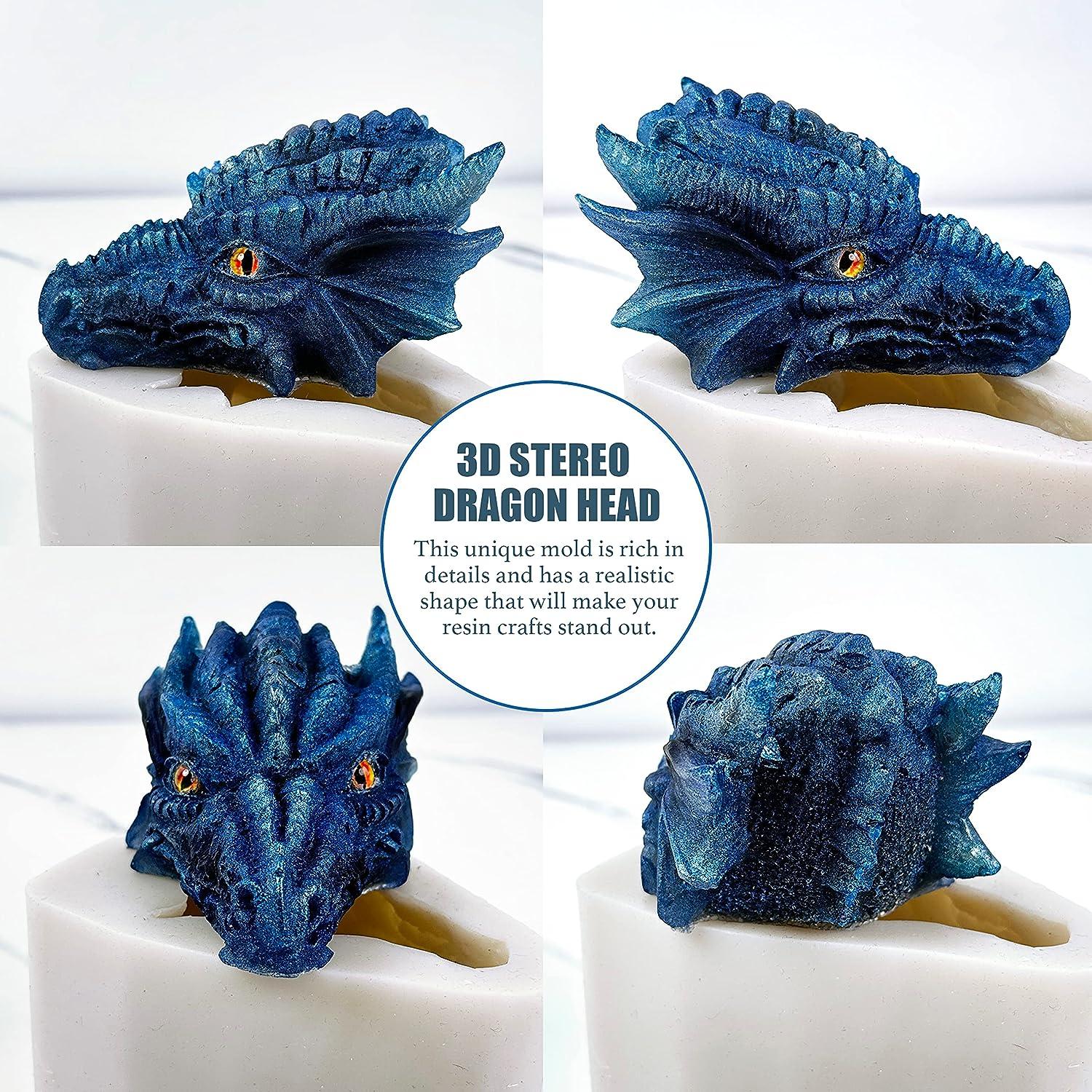 Mini Dragon Mold Dragon Silicone Mold Mold for Soap Mold for Epoxy Resin  Craft Supply Soap Mold 3d Silicone Mold 