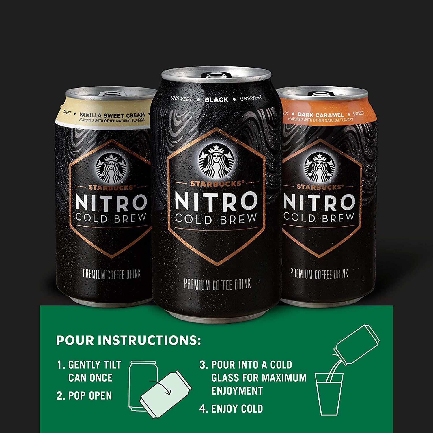 Nitro Caramel Cold Brew - The Macro Barista