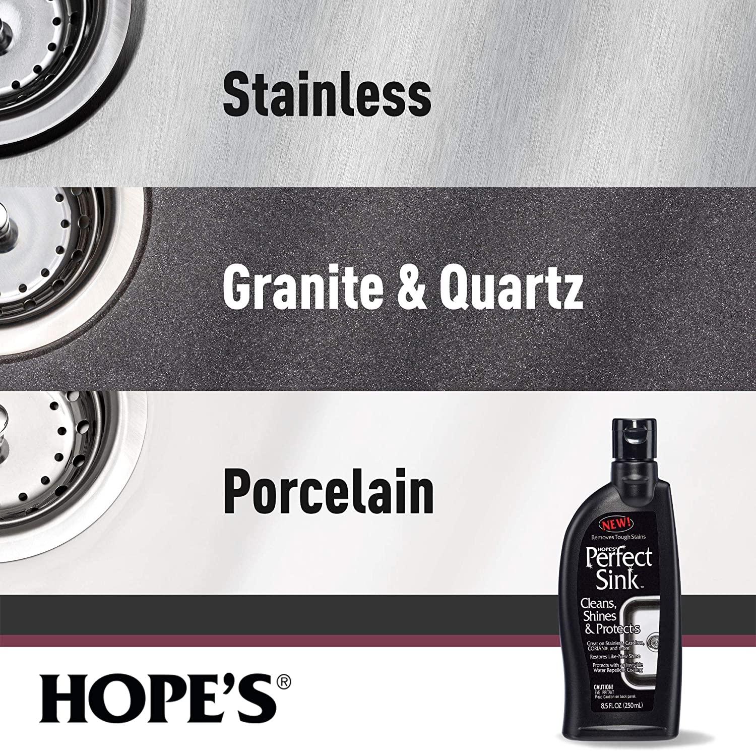 HOPE'S Perfect Sink Cleaner Polish Protect Stainless STEEL