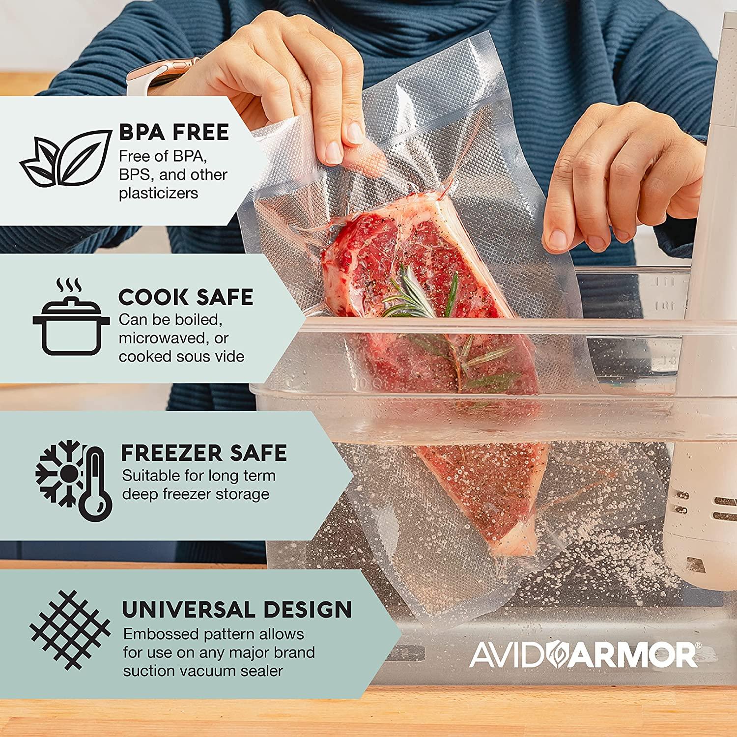 Food Vacuum Sealer Bags Rolls Vaccum Food Saver Storage Seal Bag Pack  Embossed