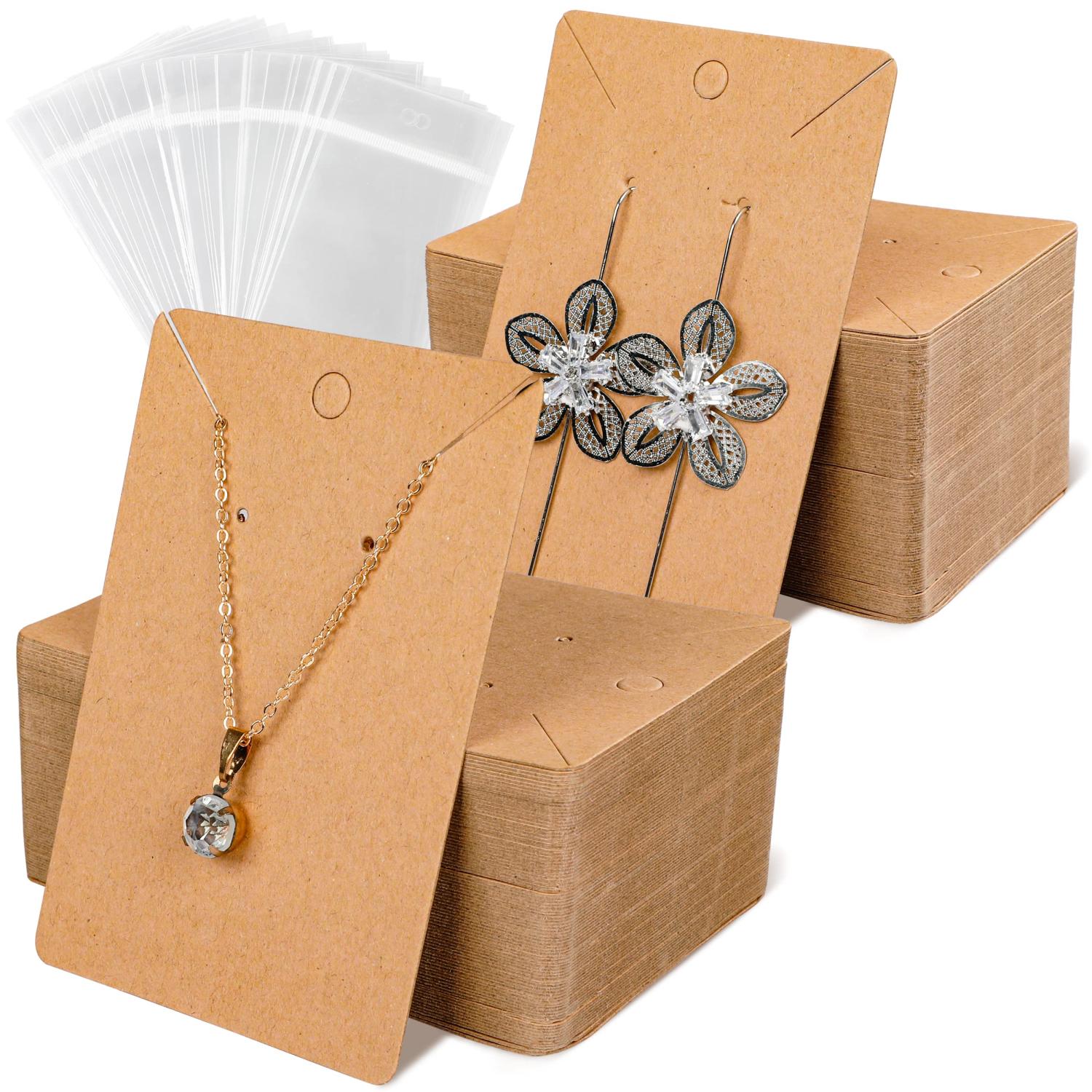  KLEANSE 3.5 x 2.3 inches Earring Cards for Selling