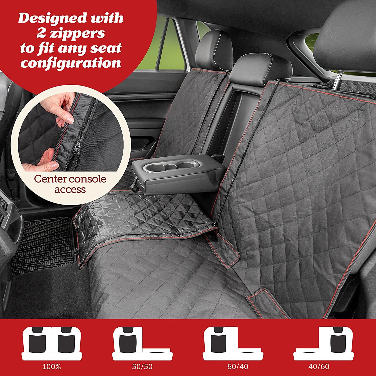Canine Covers Custom Rear Seat Protector: Custom back seat protection from  pets and passengers! seat covers, seatcovers, car seat covers, truck seat