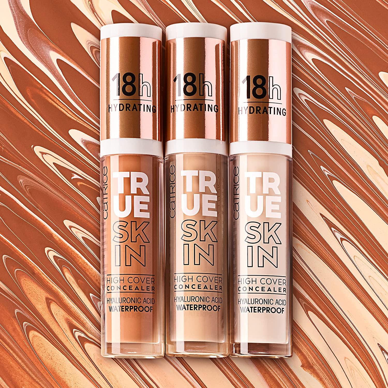 Catrice | True Skin High Cover Concealer | Waterproof & Lightweight for  Soft Matte Look | Contains Hyaluronic Acid & Lasts Up to 18 Hours | Vegan,  Cruelty Free, Gluten Free (001 | Neutral Swan)