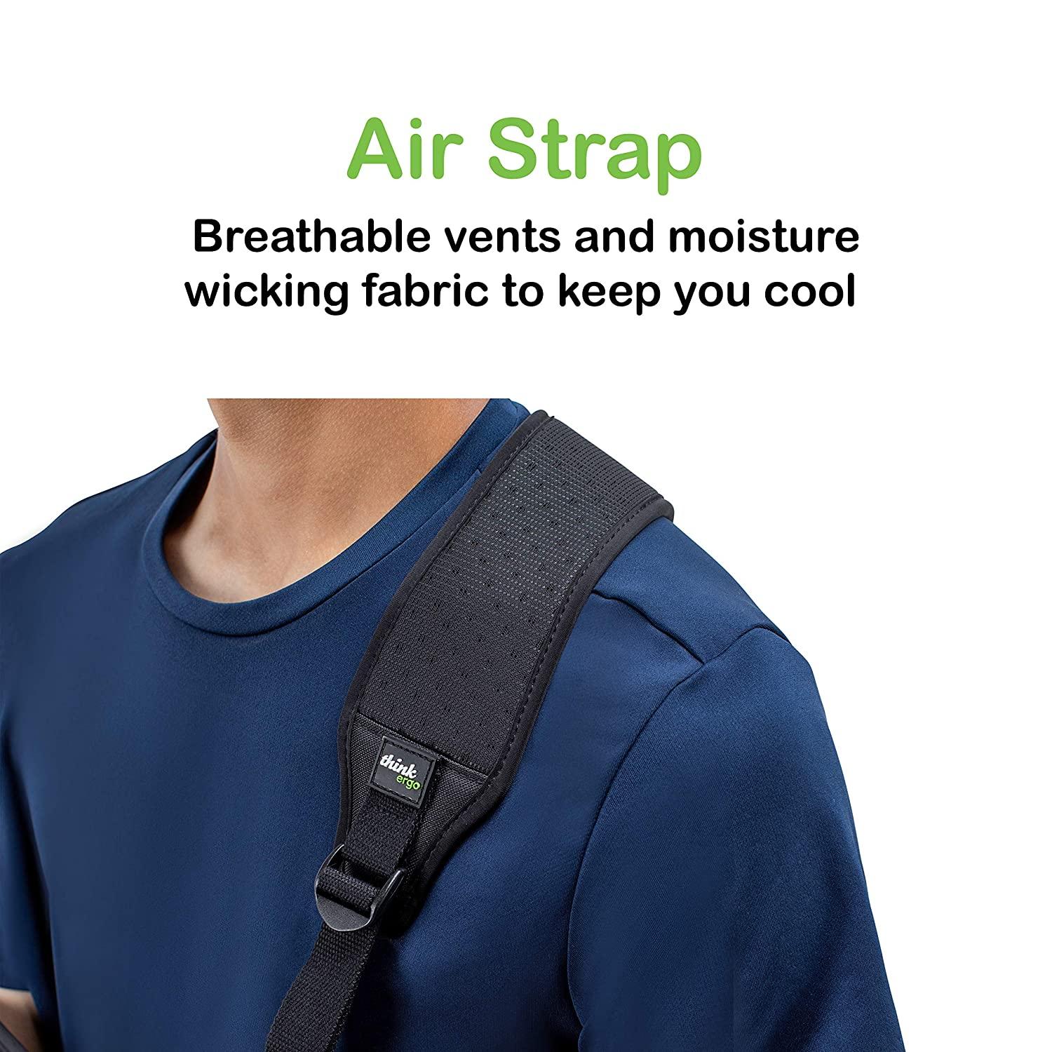 AirStrap: Your Instant Weight-Reducing Bag Shoulder Straps by