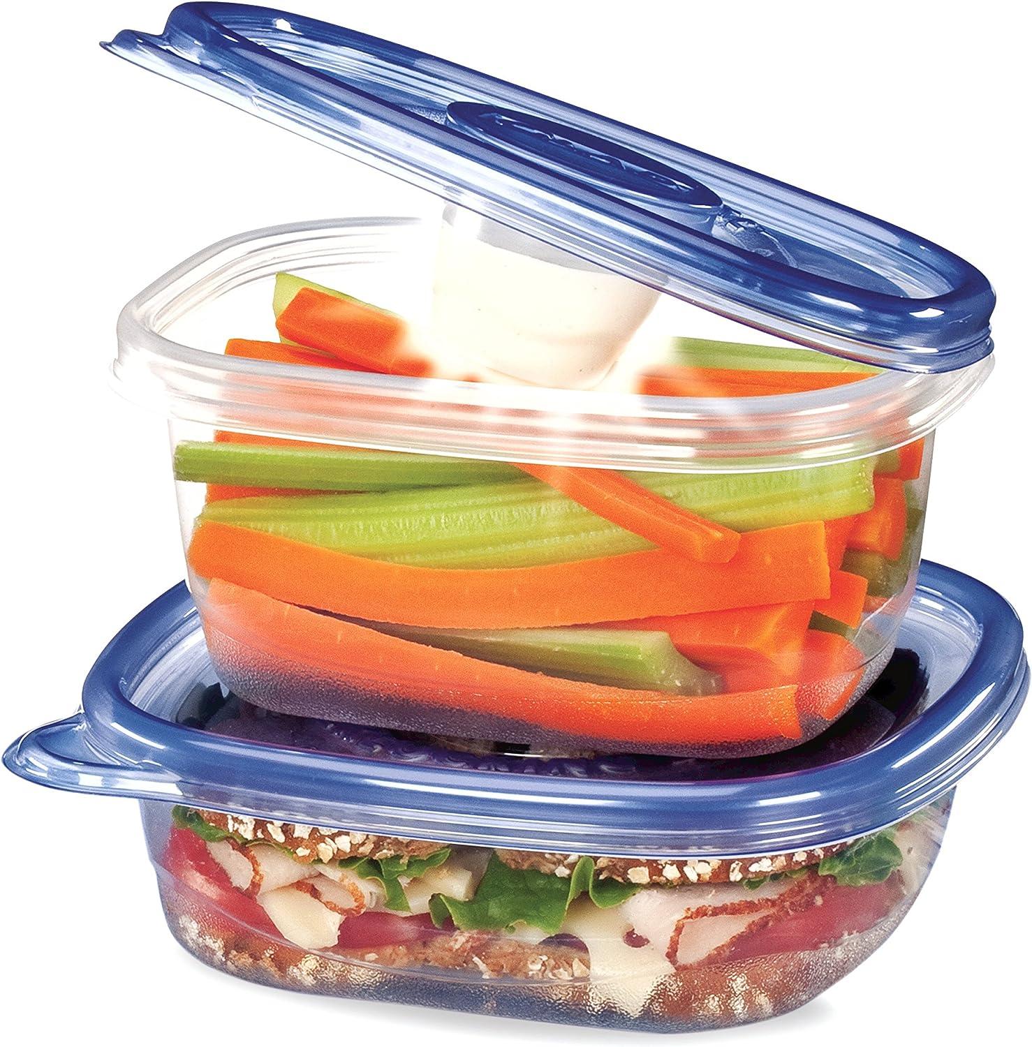 Glad Food Storage Containers - Snack Containers - Holiday Edition