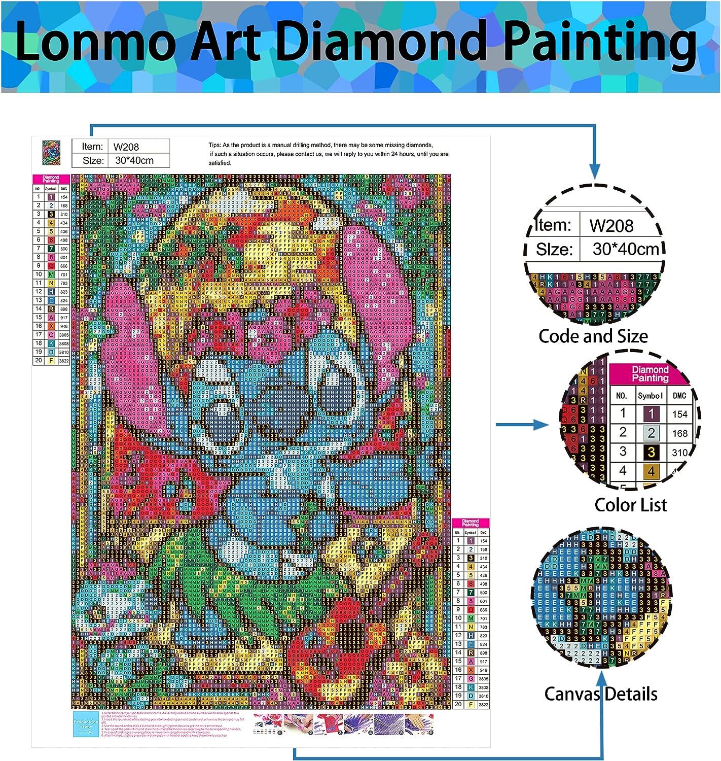Diamond Painting Kits for Adults, DIY 5D Round Full Drill Art Perfect for  Relaxation and Home Wall Decor(Stitch, 12x16inch)