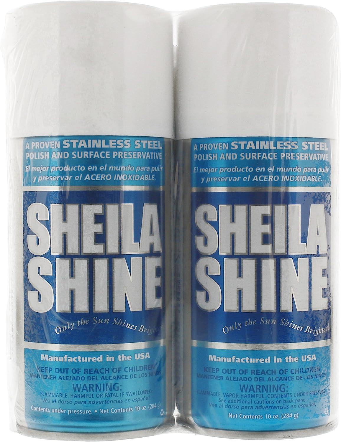 Sheila Shine Stainless Steel Cleaner Aerosol 10 Oz, 1 Each