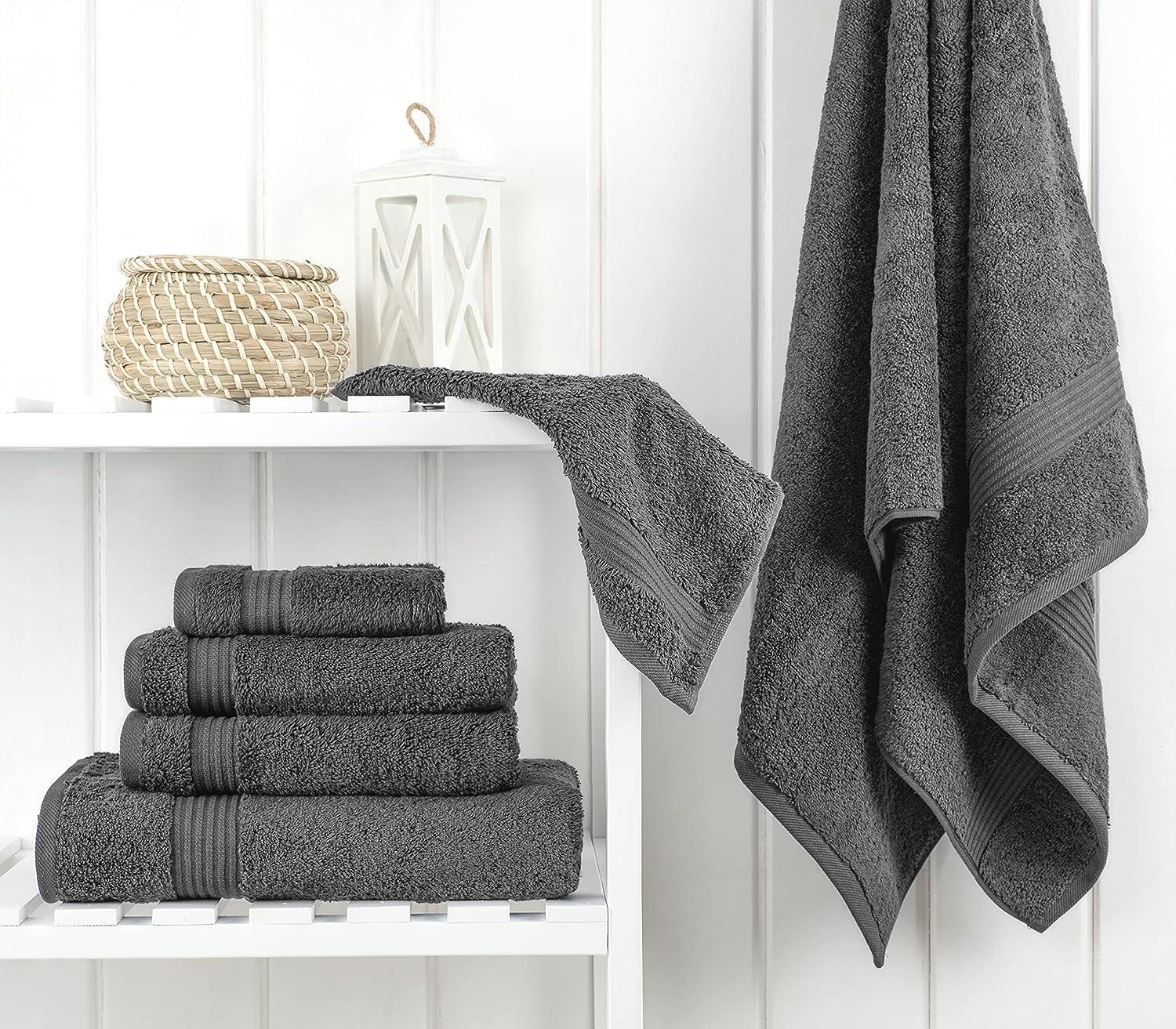 Cotton Bath Towel Sets Absorbent Color Soft Napkins For Bathroom Washcloth