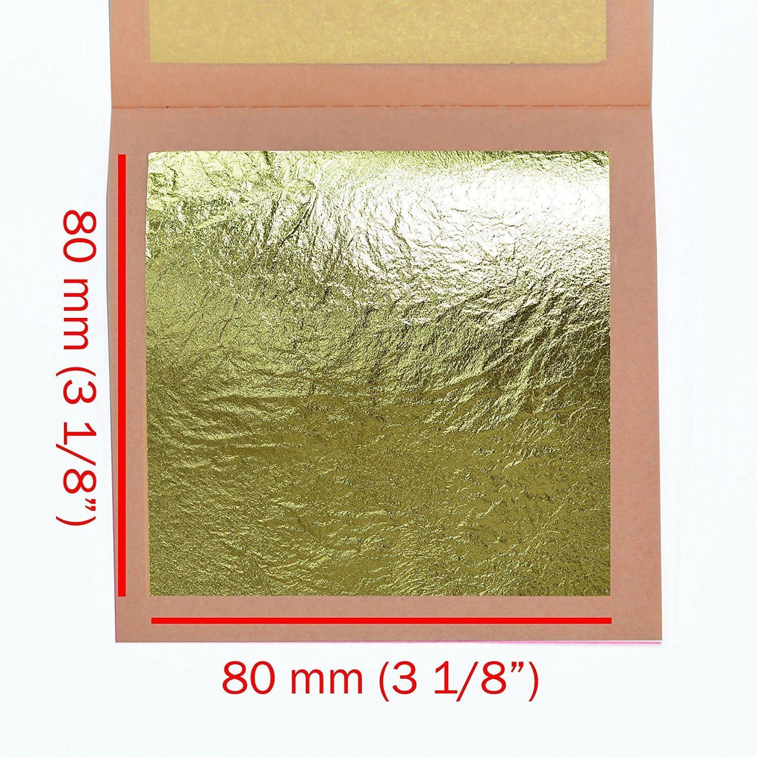  Barnabas Blattgold: Variegated Gold Leaf Sheets for
