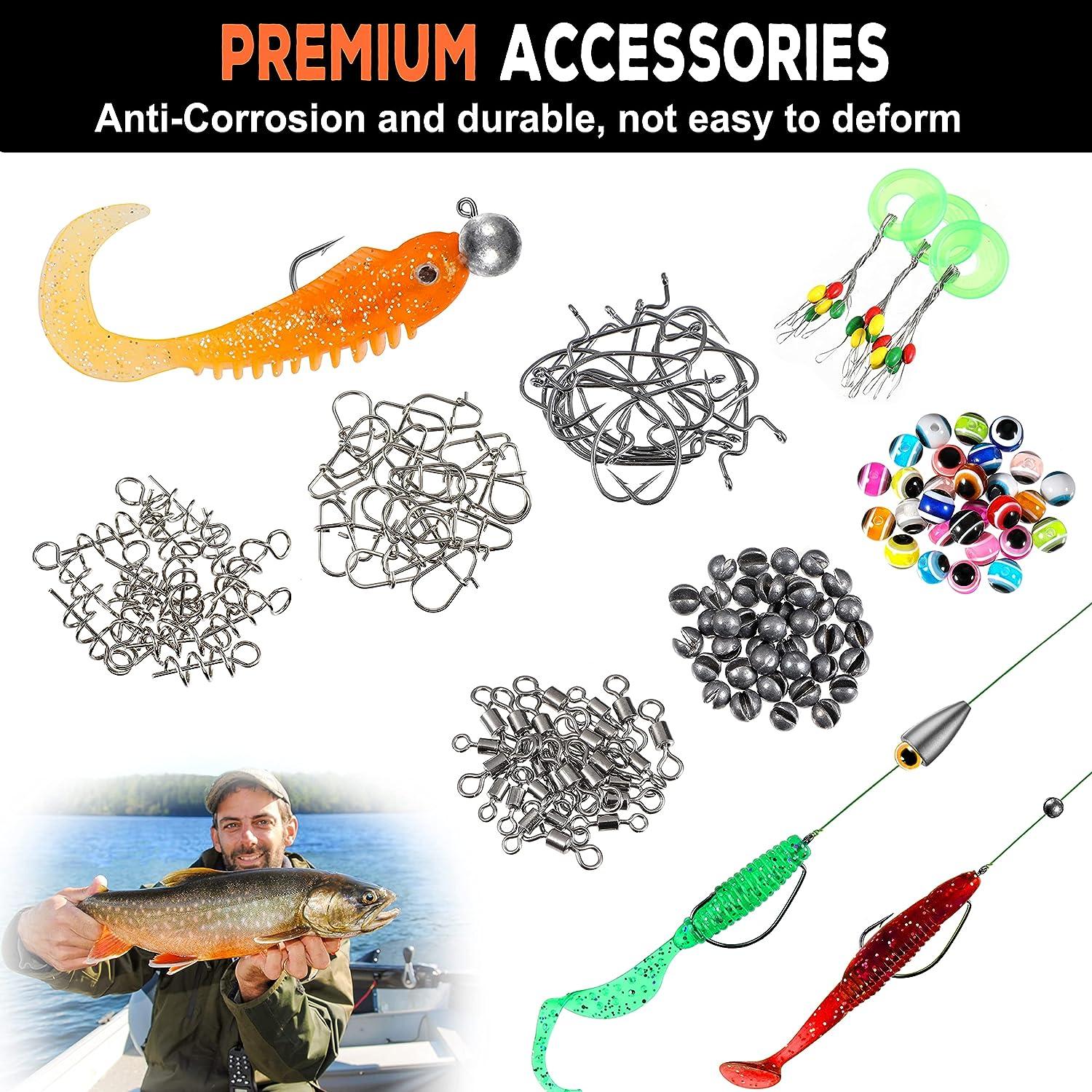 anti-rust snap swivel stainless steel common barrel swivel fishing tackle  accessories set for fishing accessory